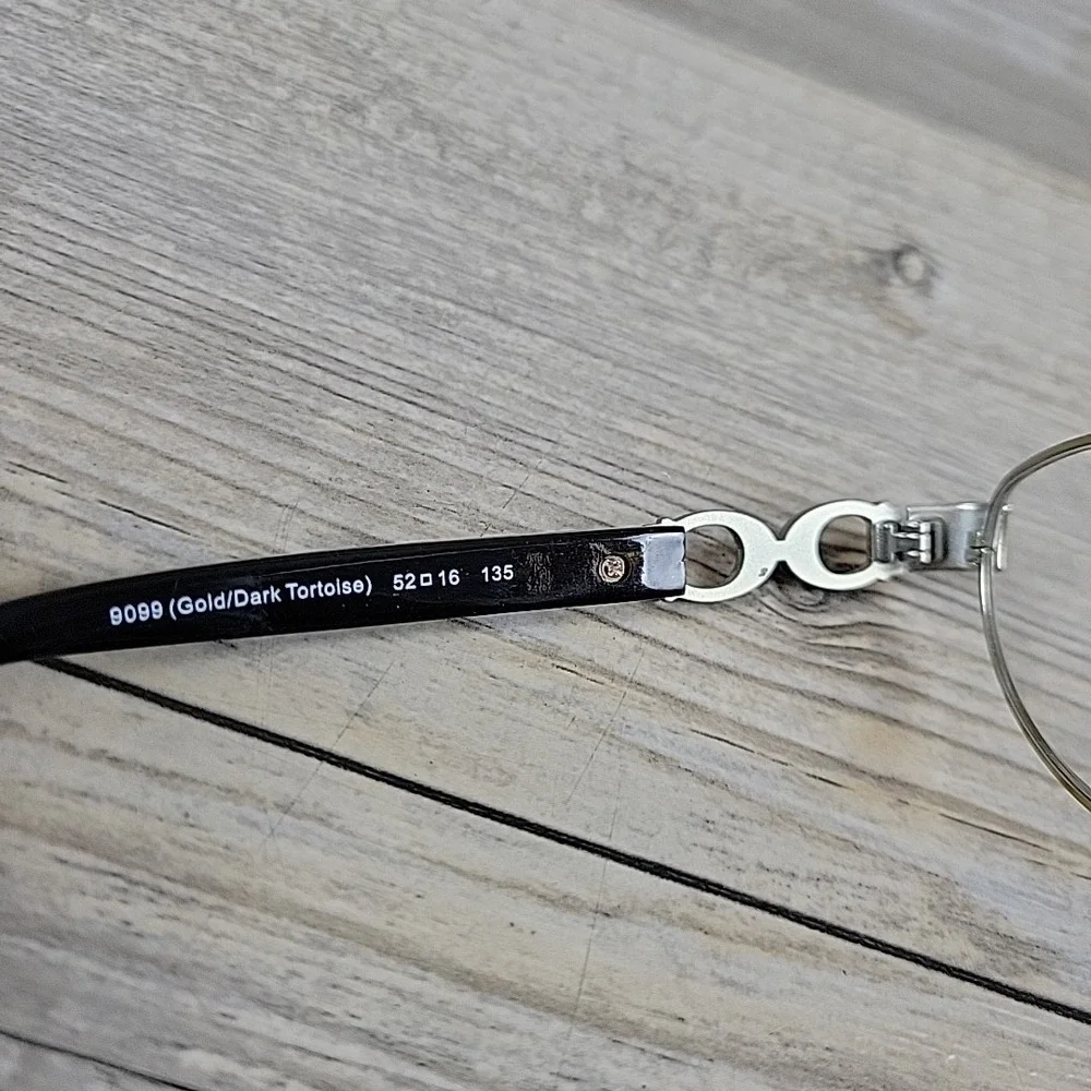 COACH HC5062 Stacy 9099 Gold Dark Tortoise Eyeglasses Frames‎ Only 52-16-135